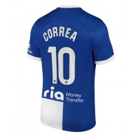 Atletico Madrid Angel Correa #10 Replica Away Shirt 2023-24 Short Sleeve